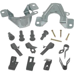 ACDelco Gold 18K1544X Front Disc Brake Caliper Hardware Kit with Clips, Pins, and Bushings