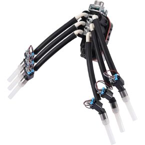 AULINK (أجزاء OEM) FJ503 Spider حاقن الوقود لسيارة Chevy Express 1500 Silverado Astro Blazer S10 Silverado، GMC Sierra Savana Jimmy Sonoma Safari C1500، Oldsmobile Bravada 19210688 12568332 4.3L V6 in Kuwait