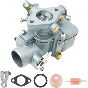 VergasRetor Carburetor 251234R91 يناسب جرار Farmall IH Cub 154 184 185 C60 Early Cub LoBoy Engines SN 312389 مع حشية ذراع الاختناق، OE # 251234R92 71523C92 405004R91