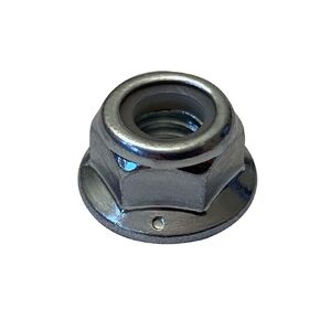 Small Parts 31NSFL 5/16"-18 Nylon Insert Flange Stop Hex Lock Nut Zinc (Pack of 20)