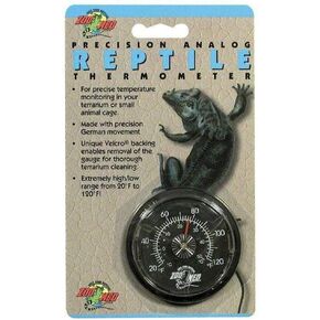Zoo Med Analog High Range Reptile Thermometer,Black,2.5" diameter in Saudi Arabia