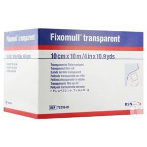BSN Medical 16014 Tape Fixomull Dressing 4" x 11 yard, Transparent
