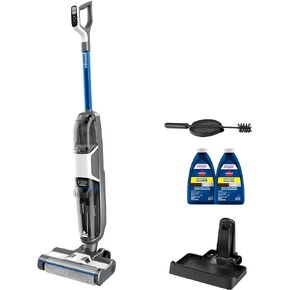 BISSELL Crosswave HF3 Cordless Wet/Dry Vacuum Cleaner and Mop, Multi-Surface and Hardwood Floor Cleaner, 3649A,White/Blue/Black