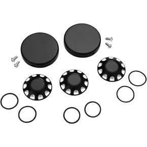 Show Chrome Axle Caps CNC Aluminum Three Pack Can-Am For Ryker All Models 41-411