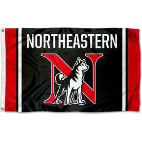 College Flags & Banners Co. Northeastern Huskies Flag