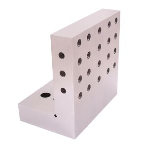 HHIP 6 X 6 X 4 X 1-1/4 INCH Steel Angle Plate with Back Holes (3402-2664)