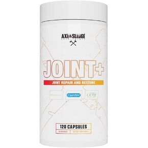 Axe & Sledge Joint+, Joint Health Support Supplement with UC-II Collagen, MSM, Glucosamine, and Bioperine