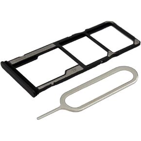 MMOBIEL Dual SIM Card Slot Tray Holder Replacement Compatible with Xiaomi Redmi Note 11S 4G - 6.43 inch - 2022 - Incl. SIM Pin - Graphite Gray