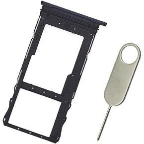 Replacement Single Sim Card Tray SD Slot Holder for Motorola Moto G Stylus (5G) 2022 XT2215 - Steel Blue