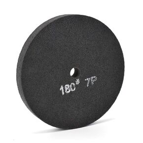 SCOTTCHEN Deburring Wheel Nylon Fiber 8" x 1" x 3/4" Polishing Disc 7P Grit 180 Abrasive Silicon Carbide Buffing Grinding Pad - 1pack