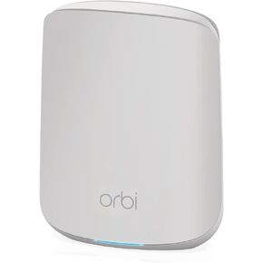 نظام NETGEAR Orbi Dual-Band Mesh WiFi 6 System Add-on Satellite (RBS350) | يعمل مع نظام Orbi WiFi 6 RBK653 | يضيف ما يصل إلى 1,750 قدم مربع تغطية | AX1800 (ما يصل إلى 1.8 جيجابت في الثانية) (متجدد) in Saudi Arabia