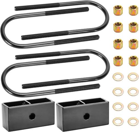 2inch Rear Lift Blocks Fit for Dodge Ram 1500 2002-2008, Fit for Ram 2500 2003-2009, Leveling Lift Kit Fit for Ram 2500 RWD 2010, Fit for Ram 3500 2003, Fit for Ram 3500 2004-2010 in Saudi Arabia