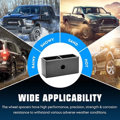 2inch Rear Lift Blocks Fit for Dodge Ram 1500 2002-2008, Fit for Ram 2500 2003-2009, Leveling Lift Kit Fit for Ram 2500 RWD 2010, Fit for Ram 3500 2003, Fit for Ram 3500 2004-2010 in Saudi Arabia