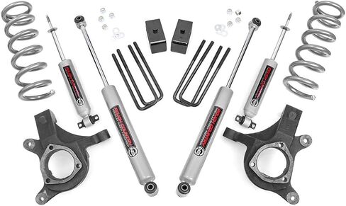 Rough Country 4.5" N3 Lift Kit for 1999-2006 Chevy/GMC 1500 2WD - 239N2 in Saudi Arabia