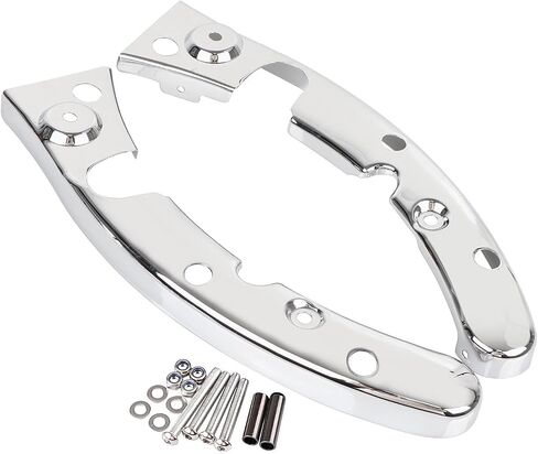 Chrome Rear Fender Strut Covers Fender Support Bracket Fit for Harley Touring Road King Road Glide Electra Glide Street Glide 2009-2013 in Saudi Arabia