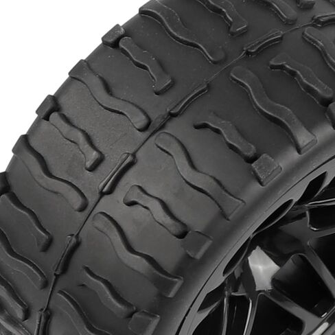 إطارات Acekeeps 4P 1/10 RC Monster Truck وعجلات صلبة بخمسة أذرع 12 مم سداسية OD 118 مم لسيارة Traxxas Hoss Stampede Rustler HSP HPI Redcat Hosim RC للطرق الوعرة in Kuwait