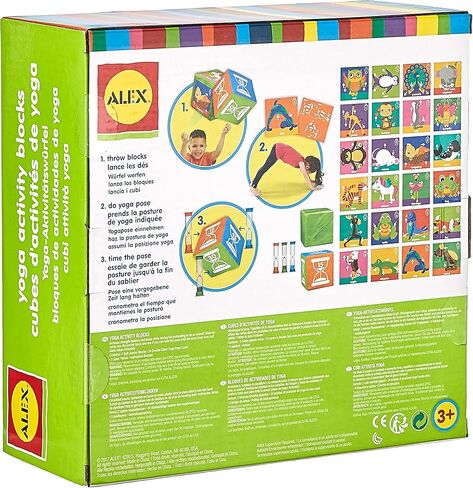 مكعبات تمارين اليوجا النشطة للأطفال من أليكس in Kuwait