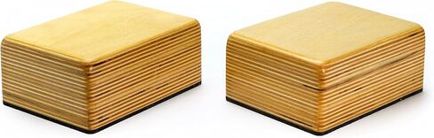 Striped Handstand Blocks (2 Solid Non-Slip Wooden Blocks) in Saudi Arabia