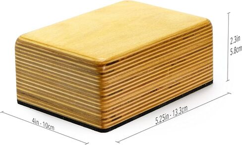 Striped Handstand Blocks (2 Solid Non-Slip Wooden Blocks) in Saudi Arabia