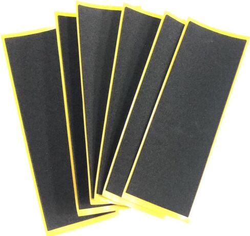 شريط أصابع SPITBOARDS مقاس 38 مم × 110 مم (سمك 1 مم) 5 قطع شكل غير مقطوع لألواح الأصابع أو لوح التزلج أفضل شريط إسفنجي in Saudi Arabia