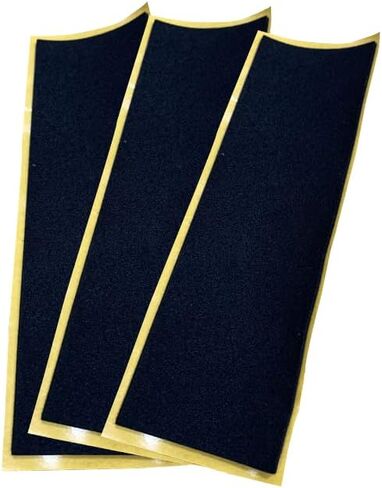 شريط أصابع SPITBOARDS مقاس 38 مم × 110 مم (سمك 1 مم) 5 قطع شكل غير مقطوع لألواح الأصابع أو لوح التزلج أفضل شريط إسفنجي in Saudi Arabia