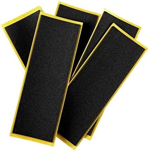 شريط أصابع SPITBOARDS مقاس 38 مم × 110 مم (سمك 1 مم) 5 قطع شكل غير مقطوع لألواح الأصابع أو لوح التزلج أفضل شريط إسفنجي in Saudi Arabia