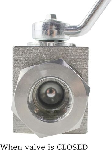 Hydraulic Ball Valve KHB 1/4 Inch NPT 4568 PSI Shut-off High Pressure Ball Valve DN 32 in Kuwait