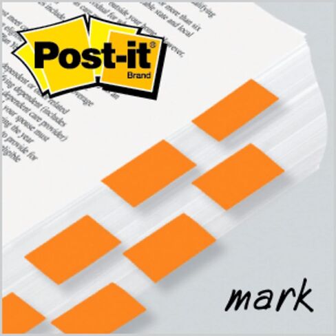 أعلام Post-it، 50/موزع، 2 موزع/عبوة، 1 بوصة عرض، برتقالي (680-OE2) in Saudi Arabia