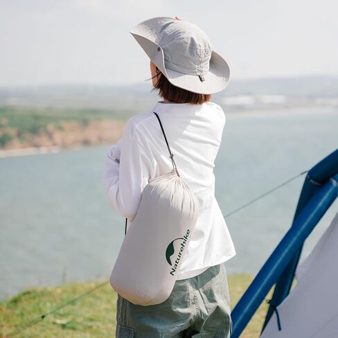 Naturehike Poncho Sleeping Bags, Wearable Hooded Sleeping Bag, Convertible Cape&Jacket&Blanket, Teflon Protective Fabric, Filled with Premium Imitation Silk Cotton, for Outdoor, Camping, Home, Office… in Saudi Arabia