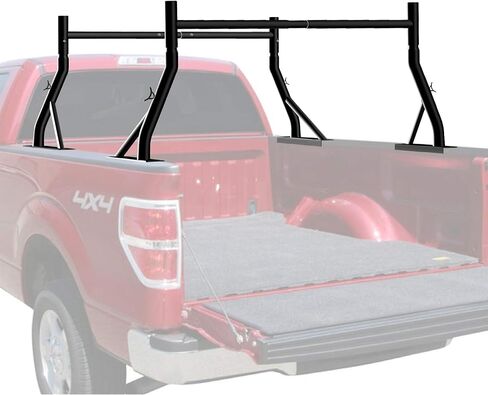 TMS 800Ibs Capacity Extendable Universal Steel Pick-Up Truck Ladder Rack Low Profile Sport Bar Utility Two bar Set (Patent Pending) (24'') in Saudi Arabia