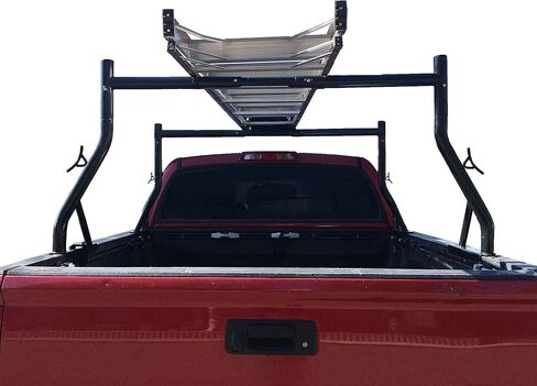 TMS 800Ibs Capacity Extendable Universal Steel Pick-Up Truck Ladder Rack Low Profile Sport Bar Utility Two bar Set (Patent Pending) (24'') in Saudi Arabia