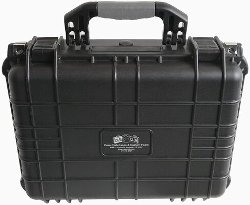 حافظة Case Club صلبة لتناسب PS5 Slim - حقيبة حمل مقاومة للماء تتضمن مساحة تخزين لسماعات الرأس وفتحات مخصصة للعبة واحدة وحامل و1-2 وحدة تحكم (PlayStation 5 Slim) in Saudi Arabia