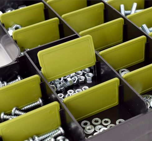 Jackson Palmer 1,000 Piece Hardware Assortment Kit with Screws, Nuts, Bolts & Washers (Double Sided case)… in Saudi Arabia