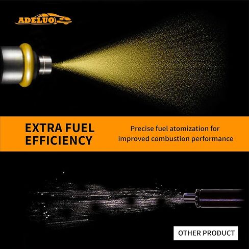 ADELUO Fuel Injectors Fit for-/Toyota Corolla 1.8L 2005-2008, for-/Yaris 1.5L 2006-2018, For-/Pontiac Vibe 1.8L 2005-2008 23250-0D050 23209-0D050 in Saudi Arabia