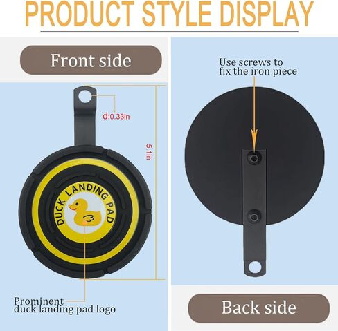 Duck Landing Pad,Duck Zone for Jeep,Duck Landing Zone for Jeep Wrangler,Duck Holder,Review Mirror Duck Landing Pad Compatible with Jeep Wrangler JK/JKU 2007-2018 in Kuwait