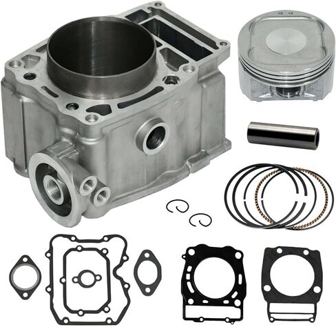 Tupo اسطوانة مكبس حلقة طوقا 92 مم مجموعة إعادة بناء الطرف العلوي متوافقة مع Polaris Ranger 500 Ranger500 Sportsman 500 Sportsman500 Scrambler 500 Scrambler500 Magnum 500 Magnum500 in Kuwait