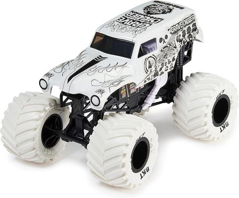 Monster Jam, Official Grave Digger Monster Truck, Collector Die-Cast Vehicle, 1:24 Scale in Saudi Arabia