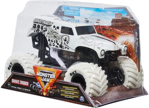 Monster Jam, Official Grave Digger Monster Truck, Collector Die-Cast Vehicle, 1:24 Scale in Saudi Arabia