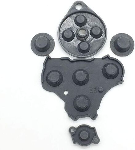 Replacement Silicone Rubber Pad Conductive Adhesive Right Button Keypad for Nintendo NGC Controller in Saudi Arabia