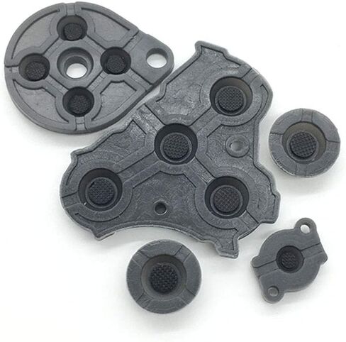 Replacement Silicone Rubber Pad Conductive Adhesive Right Button Keypad for Nintendo NGC Controller in Saudi Arabia