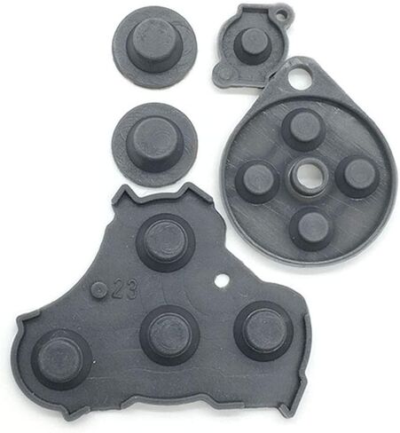 Replacement Silicone Rubber Pad Conductive Adhesive Right Button Keypad for Nintendo NGC Controller in Saudi Arabia