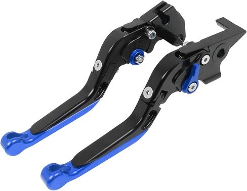 CHIFUN Brake Lever and Clutch Lever Set Replacement for Yamaha YZF R1/R1M/R1S 2015-2020 YZF R6 2017-2020 MT-09 2021-2022 Aluminum Motorcycle Handlebar Lever Foldable Length Adjustable(Black) in Saudi Arabia