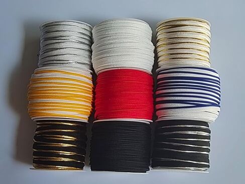Piping Trim with Welting Cord 1/2 Inch 26 Yards Fabric Edge Trim for Sewing Decoration DIY Crafts (Red, 2103) in Saudi Arabia