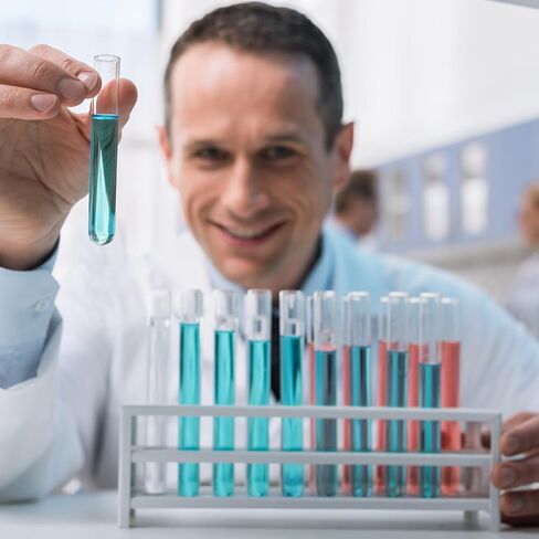 Thyle Glass Test Tubes with Cork Clear Stoppers Round Bottom Lab Test Alcohol Tampons Glass Tubes Container Vials for Plants Scientific Experiments Candy Storage Party Favors (50pcs,15 * 100mm/13ml) in Kuwait