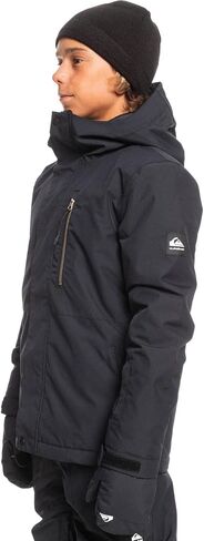 Quiksilver Mission Solid Kids Jacket True Black Sz XS (8) in Saudi Arabia