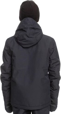 Quiksilver Mission Solid Kids Jacket True Black Sz XS (8) in Saudi Arabia
