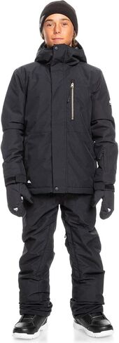 Quiksilver Mission Solid Kids Jacket True Black Sz XS (8) in Saudi Arabia