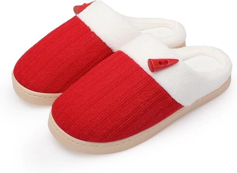 Women's Scuff Comfy Slippers Memory Foam House Shoes | Slip On Cozy Bedroom Slippers, Lightweight, Non-Slip, Indoor Outdoor, Soft Terry Lining, Machine Washable, Gifts in Saudi Arabia