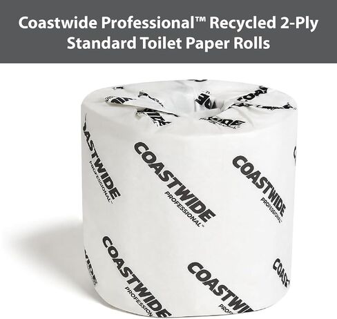 Toilet Paper, 1-ply, White, 1000 Sheets/Roll, 96 Rolls/Carton (CW26136) in Kuwait