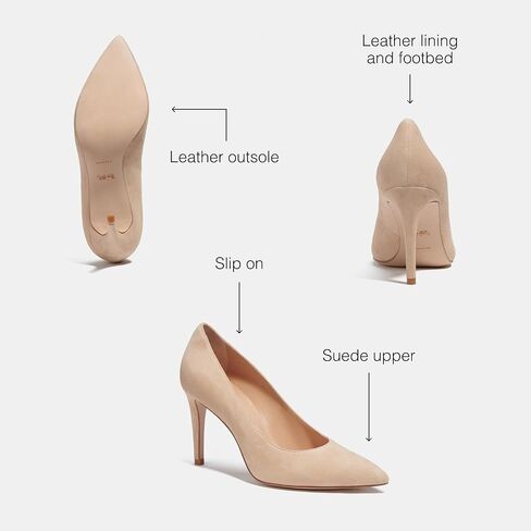 Coach Women's Skyler Suede Pump in Kuwait